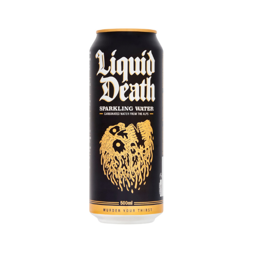 Liquid Death Sparkling Water • 8 Pack 500ml Can