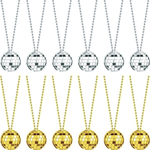 Disco Ball Necklace