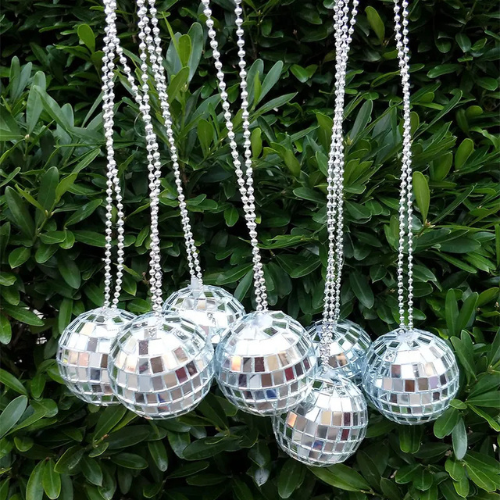 Disco Ball Necklace