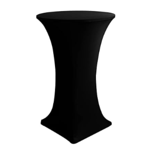 Circular Cocktail Table Rental including cover