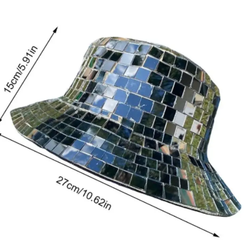 Disco Ball Bucket Hat