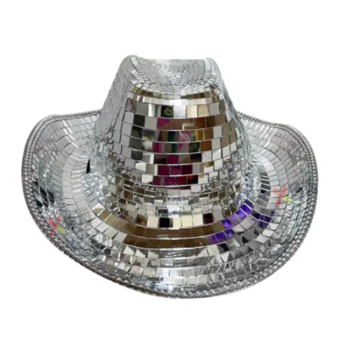 Disco Ball Cowboy Hat