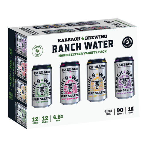 Karbach Ranch Water Variety Pack • 12 Pack 12oz Can