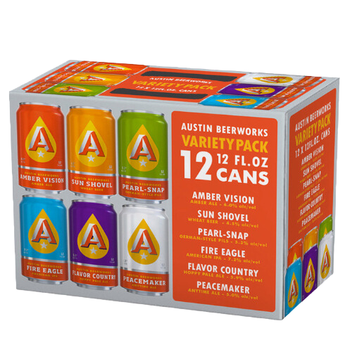 Austin Beerworks Variety Pack • 12 Pack 12oz Can