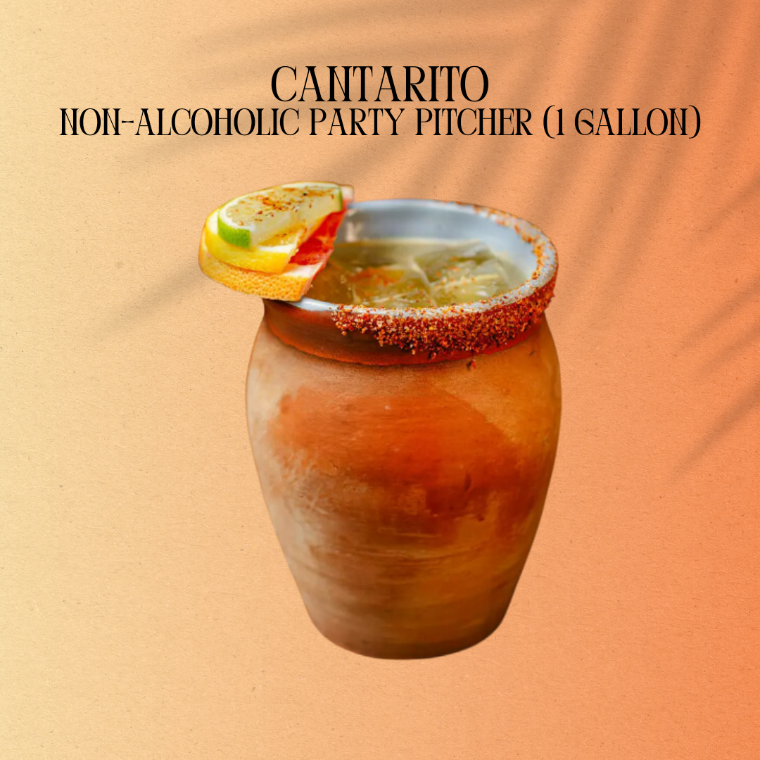 Cantarito Non-Alcoholic Party Pitcher Kit with citrus juices