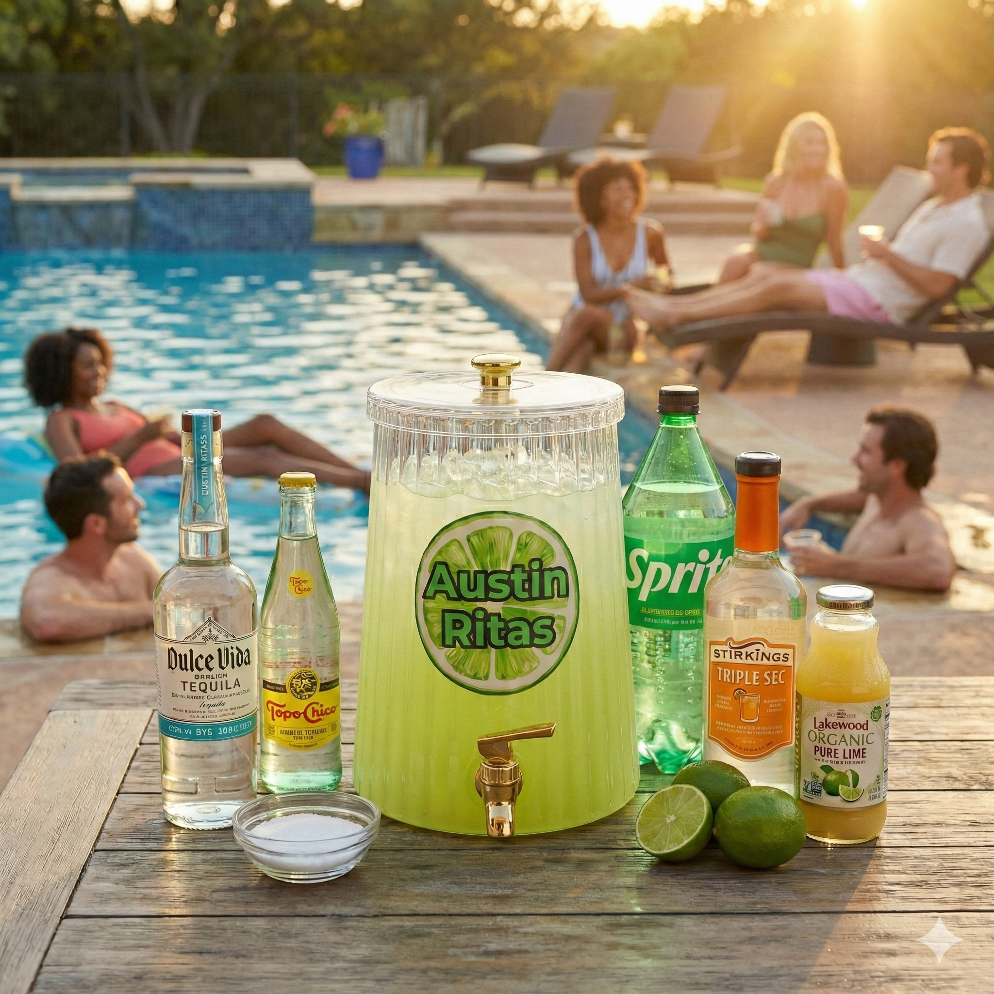 Austin Rita Party Pitcher Kit (24 drinks) Party On Delivery