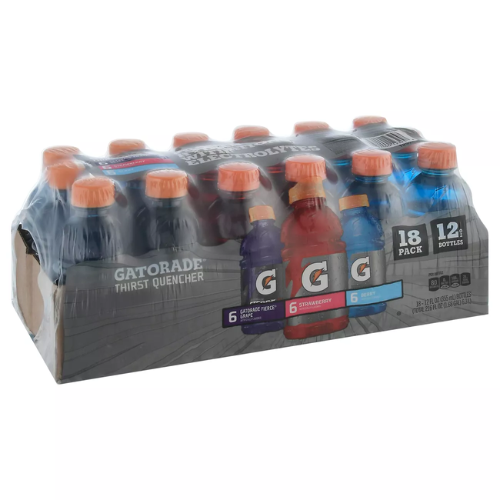 Gatorade Variety Pack • 18 Pack 12oz Bottle