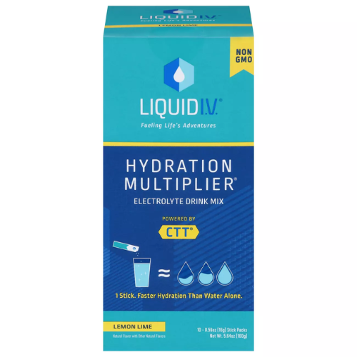Liquid I.V. Hydration Multiplier Electrolyte Drink Mix - Lemon Lime • 10ct