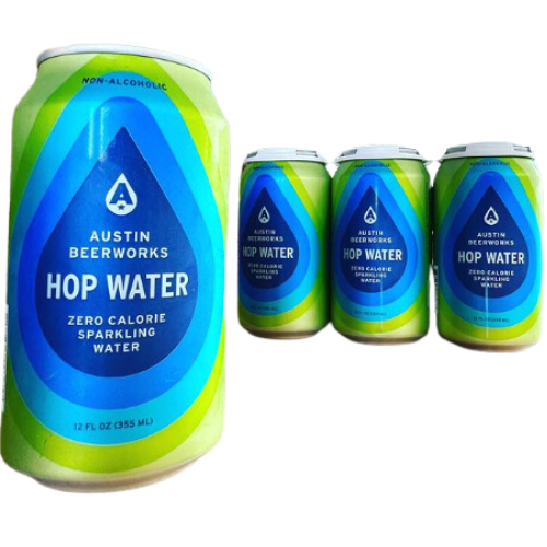 Austin Beerworks Hop Water • 6 Pack 12oz Can