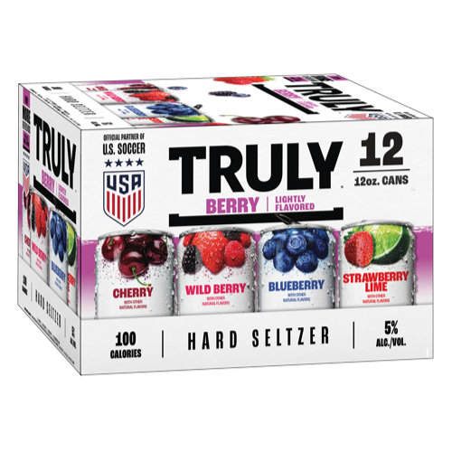 TRULY Hard Seltzer Berry Variety Pack • 12 Pack 12oz Can
