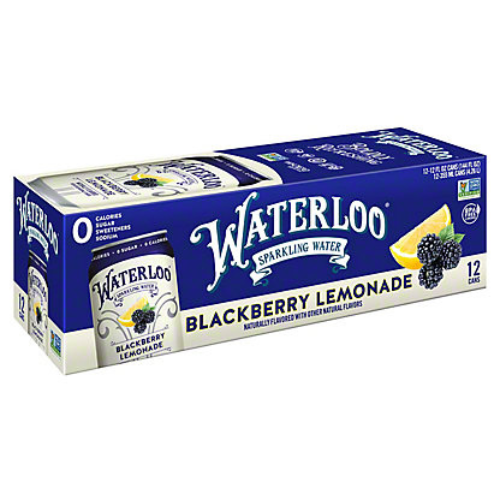 Waterloo Sparkling Water Blackberry Lemonade • 12 Pack 12oz Can