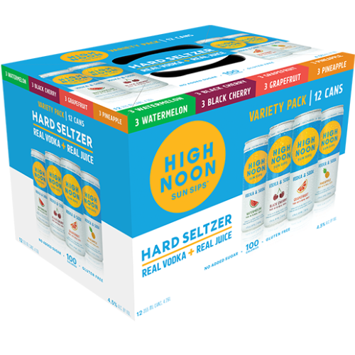 High Noon Variety Pack • 12 Pack 12oz Can