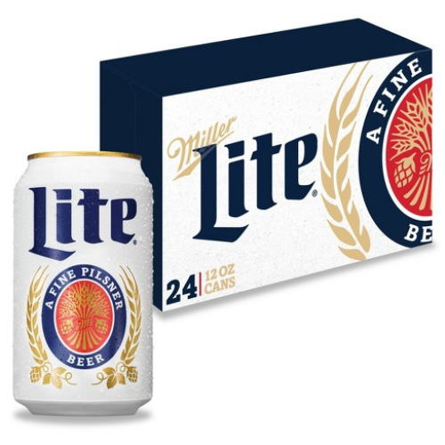 Miller Lite • 24 Pack 12oz Can