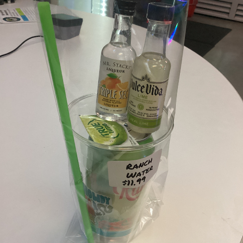 Ranch Water Single Cocktail Kit with tequila and Rambler sparkling water