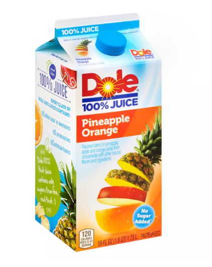 Pineapple/Orange Juice • 48oz