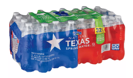 Bottled Water • 32 Pack 16.9oz