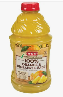 Pineapple/Orange Juice • 48oz HEB