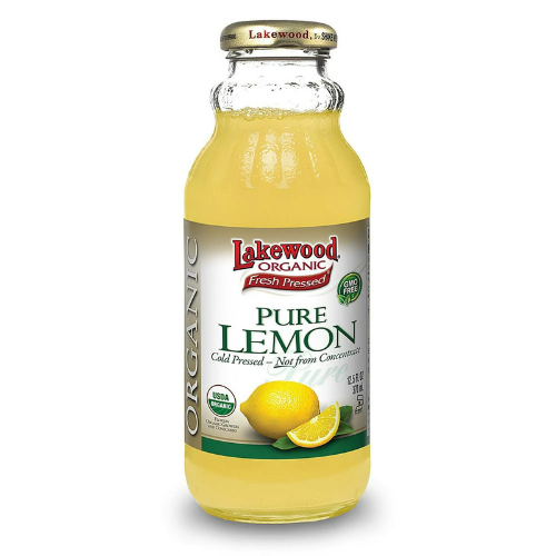 Organic Lemon Juice • 12.5oz Bottle